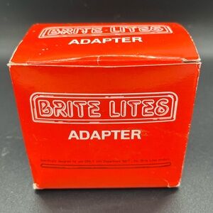 NWT Department 56 Brite Lites Adapter
